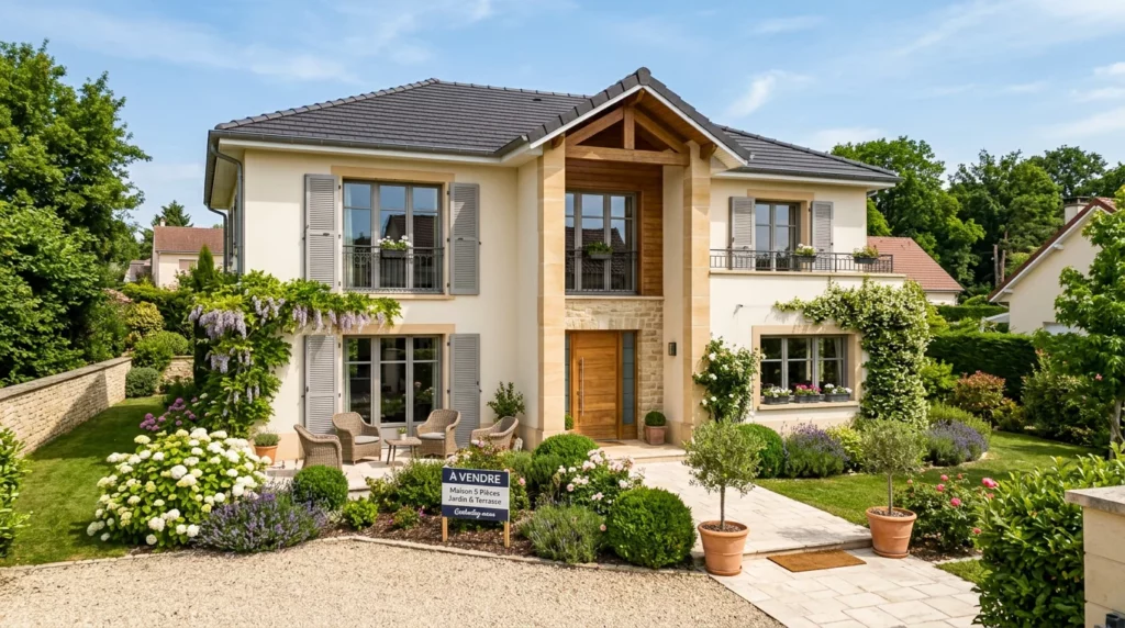 Maison à vendre en France avec chaudière à contrôler avant la transaction
